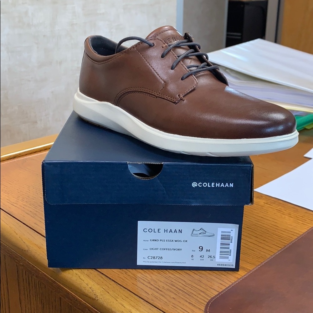 Cole Haan Grand Plus Essex Wedge Oxford SIZE 9